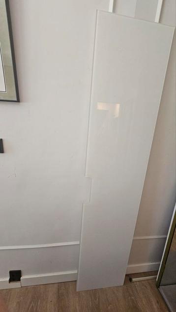 Toppaneel Besta glas wit 180x40 beschikbaar voor biedingen