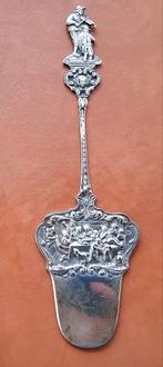 Prachtige antieke ZILVEREN TAARTSCHEP, rijk versierd, Antiek en Kunst, Antiek | Goud en Zilver, Ophalen of Verzenden, Zilver