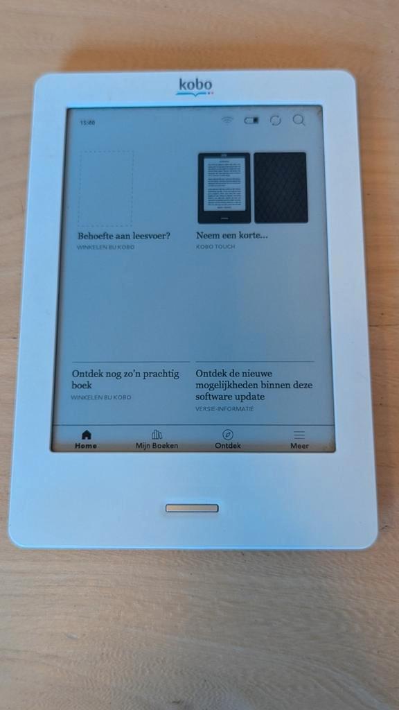 Kobo touch wit in goede staat, Computers en Software, E-readers, Zo goed als nieuw, Ophalen of Verzenden