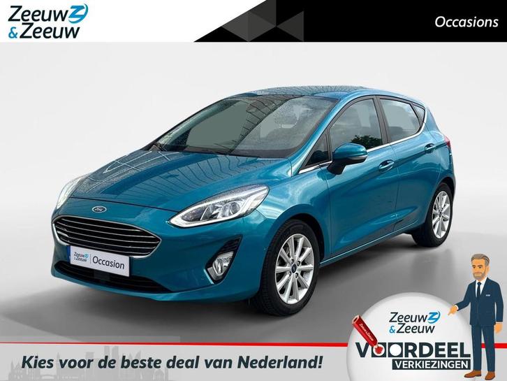 Ford Fiesta 1.0 EcoBoost Titanium 100pk | Adaptieve cruise c, Auto's, Ford, Bedrijf, Te koop, Fiësta, ABS, Achteruitrijcamera