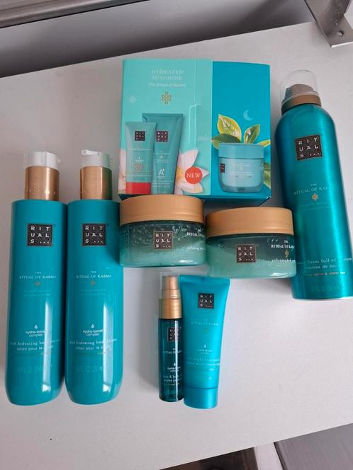 The rituals of karma body lotion scrub foam after sun mask, Sieraden, Tassen en Uiterlijk, Uiterlijk | Lichaamsverzorging, Nieuw