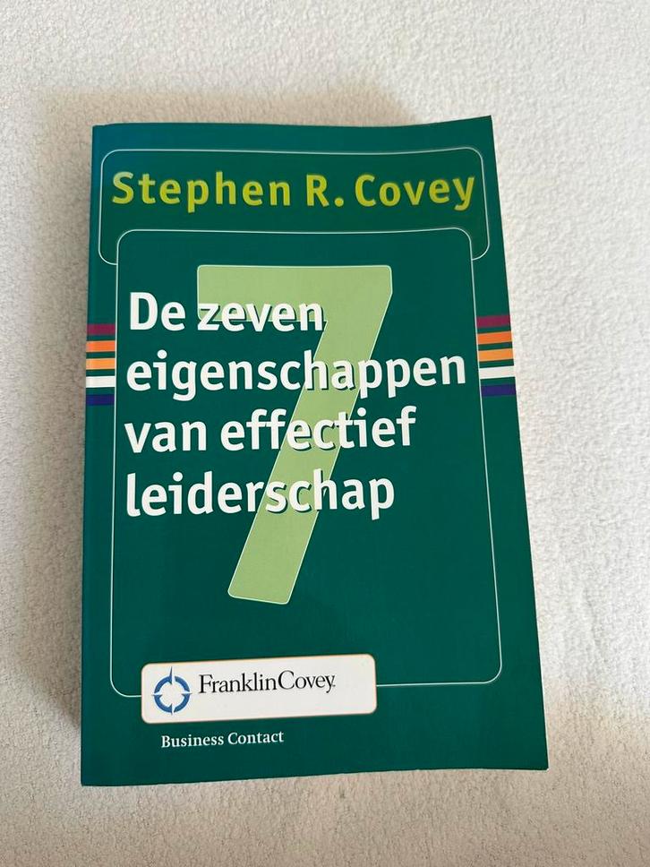 De zeven eigenschappen van effectief leiderschap, Boeken, Economie, Management en Marketing, Zo goed als nieuw, Management, Ophalen