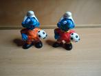 smurfen 2 voetballers nederland belgie, Ophalen of Verzenden, Zo goed als nieuw, Verschillende Smurfen, Poppetje, Figuurtje of Knuffel
