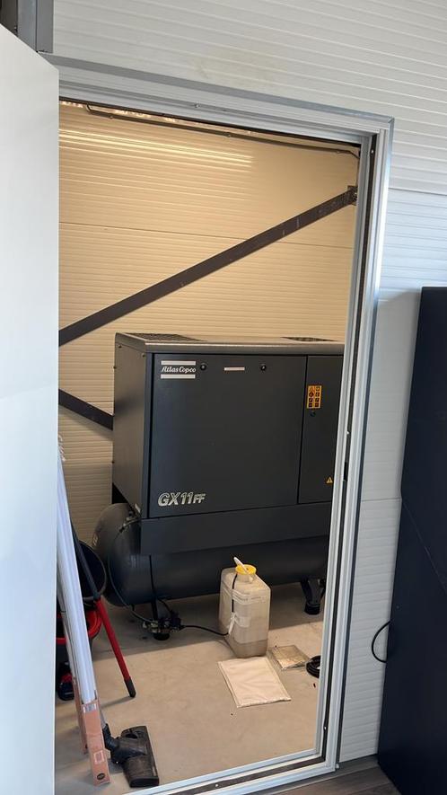 Atlas Copco GX11FF Schroefcompressor - 2005 - 11kW, Zakelijke goederen, Machines en Bouw | Pompen en Compressoren, Ophalen
