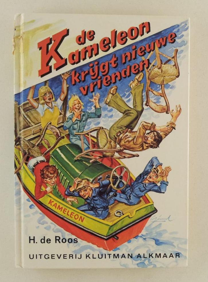 Roos, H. de - De Kameleon krijgt nieuwe vrienden, Boeken, Kinderboeken | Jeugd | 10 tot 12 jaar, Gelezen, Fictie, Verzenden
