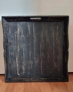 Houten dienblad., Ophalen, Zo goed als nieuw, Vierkant, Hout