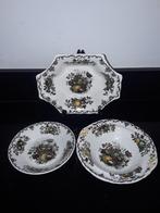 3 Mason,s fruitbasket bruin/kleurig serveerschaaltjes, Huis en Inrichting, Keuken | Servies, Verzenden, Overige typen, Zo goed als nieuw
