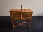 Vintage Houten Naaidoos / Naaikist - Leeuwarden, Ophalen