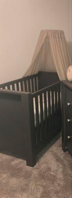 Stevige donkergrijze ledikant, Ophalen, Gebruikt, Ledikant