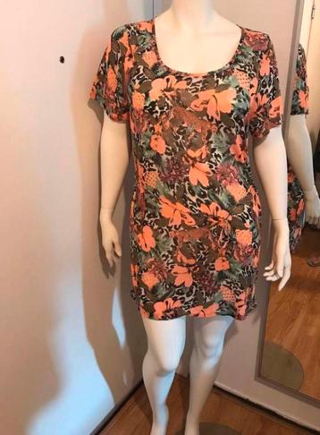 H&M dun luchtig strand jurk jungle print maat L oto 57cm beschikbaar voor biedingen