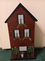 Poppenhuis met playmobil, Ophalen of Verzenden, Zo goed als nieuw