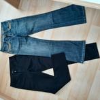 2 jeans / spijkerbroeken maat 38. didi  1 zwart 1 blauw, Ophalen of Verzenden, Zo goed als nieuw, Blauw, W30 - W32 (confectie 38/40)