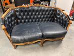 Originele chesterfield, Gebruikt, Chesterfield, Tweepersoons, Leer