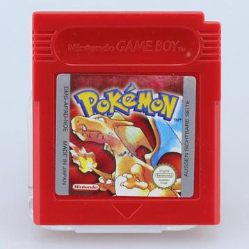 Nintendo Gameboy Game : Pokemon Red PAL Duits beschikbaar voor biedingen