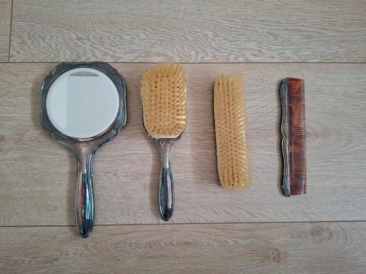 Complete kapset kaptafelset vintage antiek brocant, Antiek en Kunst, Curiosa en Brocante, Ophalen of Verzenden