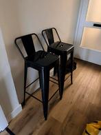 2 barkrukken, Huis en Inrichting, Barkrukken, Ophalen, Zo goed als nieuw, 60 tot 90 cm