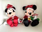 disney  Parks mickey & minnie kerst knuffels, Mickey Mouse, Ophalen of Verzenden, Knuffel, Zo goed als nieuw