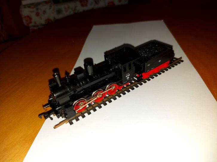 Fleischmann 4124 stoomloc, Hobby en Vrije tijd, Modeltreinen | H0, Gebruikt, Locomotief, Gelijkstroom, Fleischmann, Analoog, Ophalen of Verzenden