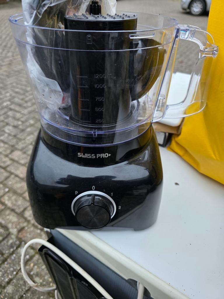 Nieuwe keukenmachine - Swiss Pro+, Witgoed en Apparatuur, Keukenmixers, Ophalen of Verzenden, Z, S, Z