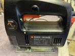 Black&Decker prima decoupeerzaag in koffer+zaagjes., Ophalen of Verzenden, Gebruikt, Decoupeerzaag, Black&Decker