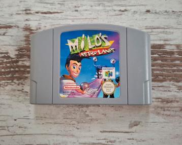Milo's Astro Lanes, Nintendo 64, cart only beschikbaar voor biedingen