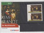 Postzegelmapje Rembrandt De Nachtwacht, Verzenden, Na 1940, Postfris