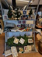 11 kerstboompjes met diverse kerstspullen, Diversen, Ophalen of Verzenden, Zo goed als nieuw