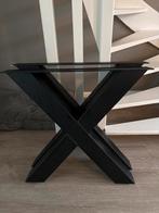 2x Stalen Kruispoot Tafelpoten 72cm - ZGAN, Ophalen, Zo goed als nieuw, Metaal, Tafelpoot