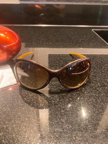Nieuwe Just Cavalli zonnebril, brons met goud beschikbaar voor biedingen