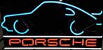 Mooie Porsche 911 neon licht reclame decoratie lamp, Ophalen of Verzenden, Nieuw, Lichtbak of (neon) lamp