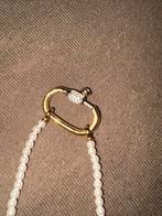 Ti Sento Ketting Nieuw - 55cm, Sieraden, Tassen en Uiterlijk, Kettingen, Wit, Nieuw, Ophalen of Verzenden, Goud