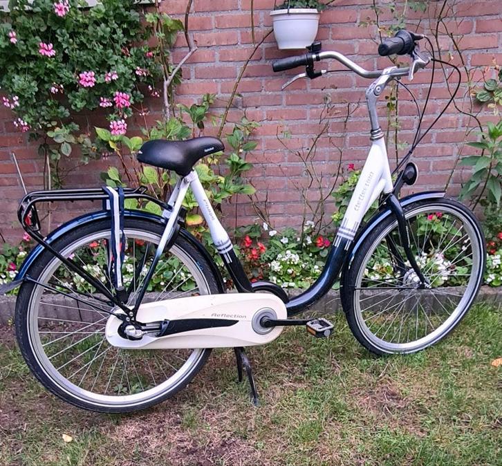 Nette REFLECTION MAMMA/MOEDERFIETS gratis YEPP kinderzitje, Fietsen en Brommers, Fietsen | Dames | Moederfietsen, Zo goed als nieuw