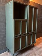 New Routz wandkast metaal Ottawa olijfgroen 131x90, Ophalen, Zo goed als nieuw, Minder dan 150 cm, Metaal