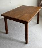 Antieke uitschuifbare houten tafel, Huis en Inrichting, Tafels | Eettafels, Ophalen, Gebruikt, Rechthoekig, 50 tot 100 cm