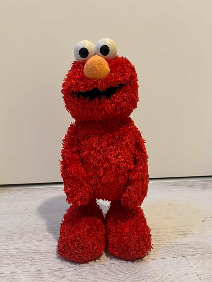 Tickle me Elmo / kietel mij Elmo, Kinderen en Baby's, Speelgoed | Knuffels en Pluche, Gebruikt, Overige typen, Ophalen of Verzenden