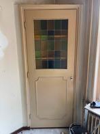 Glas in lood deur, Doe-het-zelf en Verbouw, Deuren en Horren, Ophalen, Gebruikt, Binnendeur, Glas