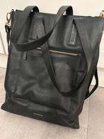 Manfield Zwarte laptoptas/werktas, Ophalen of Verzenden, Zo goed als nieuw, Zwart, Shopper