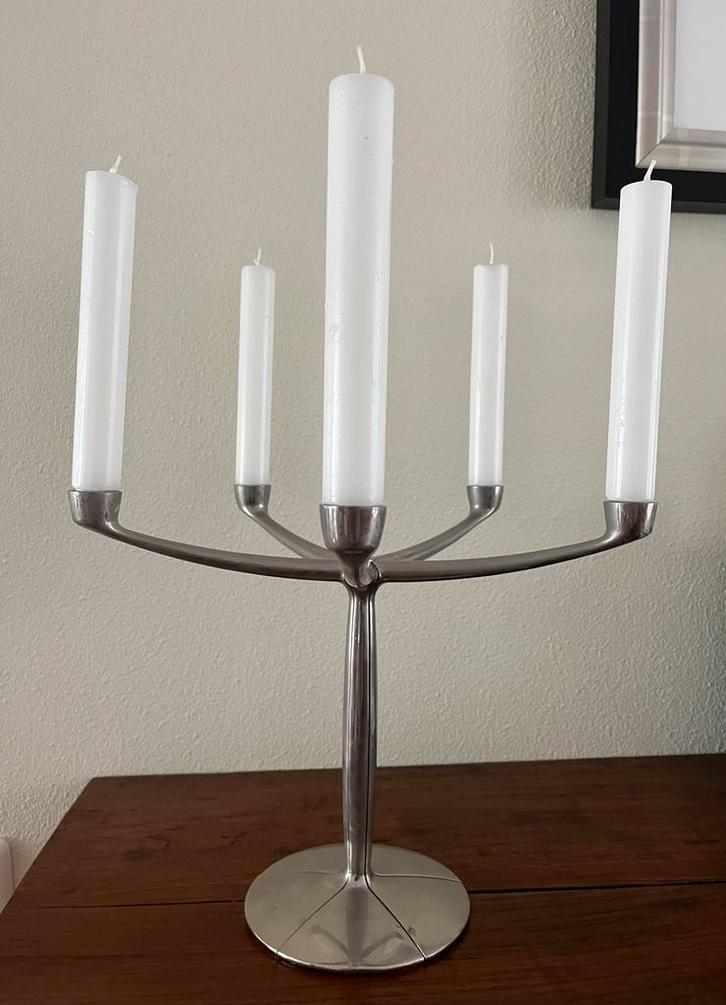 Kandelaar Lucy Marcel Wanders, Huis en Inrichting, Woonaccessoires | Kandelaars en Kaarsen, Gebruikt, Kandelaar, Metaal, Ophalen of Verzenden