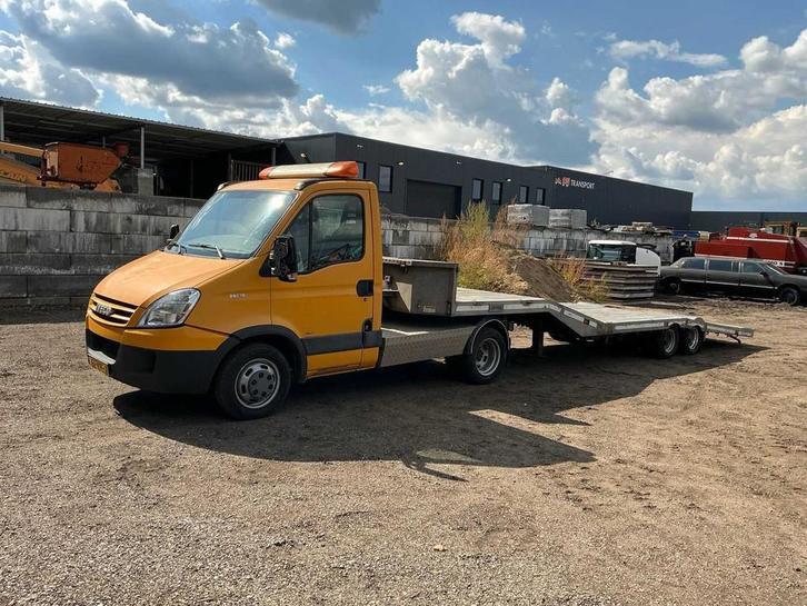 2008 Iveco Daily 35c15 BE Cobinatie met Veldhuizen P47-2A Tr, Auto's, Bestelauto's, Bedrijf, Iveco, Overige brandstoffen, Euro 4