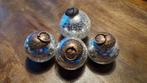 Glazen heksenballen of kerstballen Set van 4, Ophalen of Verzenden, Gebruikt