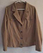 Camelkleurig jasje travelstof, maat XL, Unika, Bruin, Maat 42/44 (L), Ophalen of Verzenden