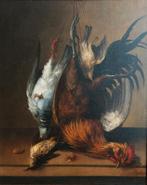 Louis A. Dubois-130-1880-'' vogelstilleven'', Ophalen of Verzenden