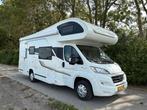 Unieke rondzit! Zeer nette 6 pers. Benimar Sport, lage km!, Caravans en Kamperen, Campers, Alkoof, Ringverwarming, Koelkast, Particulier
