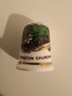 vingerhoedje Trein Winston Churchill, Verzamelen, Verzenden, Zo goed als nieuw, Porselein, Buitenland
