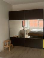 Haco schuifdeurkast met spiegels – 200x210 cm, Huis en Inrichting, Kasten | Kledingkasten, Ophalen, Overige materialen, 200 cm of meer