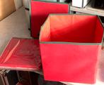 2 opbergboxen stof opvouwbaar, Ophalen, Zo goed als nieuw