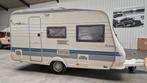 Caravan hobby de luxe 400 (model 10), Hobby, Treinzit, Particulier, Vast bed