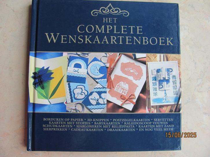 NIEUWSTAAT Het Complete WENSKAARTENBOEK Ruhe 1999 VINTAGE, Boeken, Hobby en Vrije tijd, Zo goed als nieuw, Scrapbooking en Knutselen
