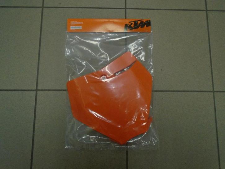 Ktm voornummerplaat oranje sx 2019-2022 nieuw, Motoren, Tuning en Styling, Ophalen of Verzenden