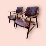 Vintage stoelen - duurzame keuze bij GijpsVintage, Ophalen, Gebruikt, Bruin, Sixties